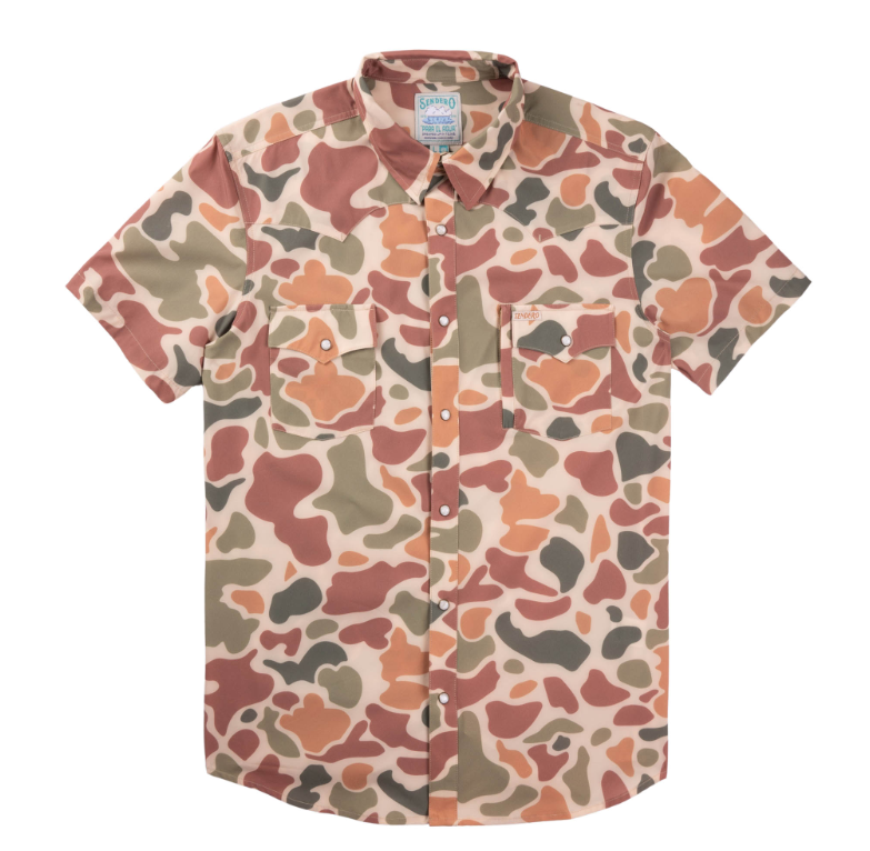 Confluence Tech Short Sleeve Shirt- Field Camo